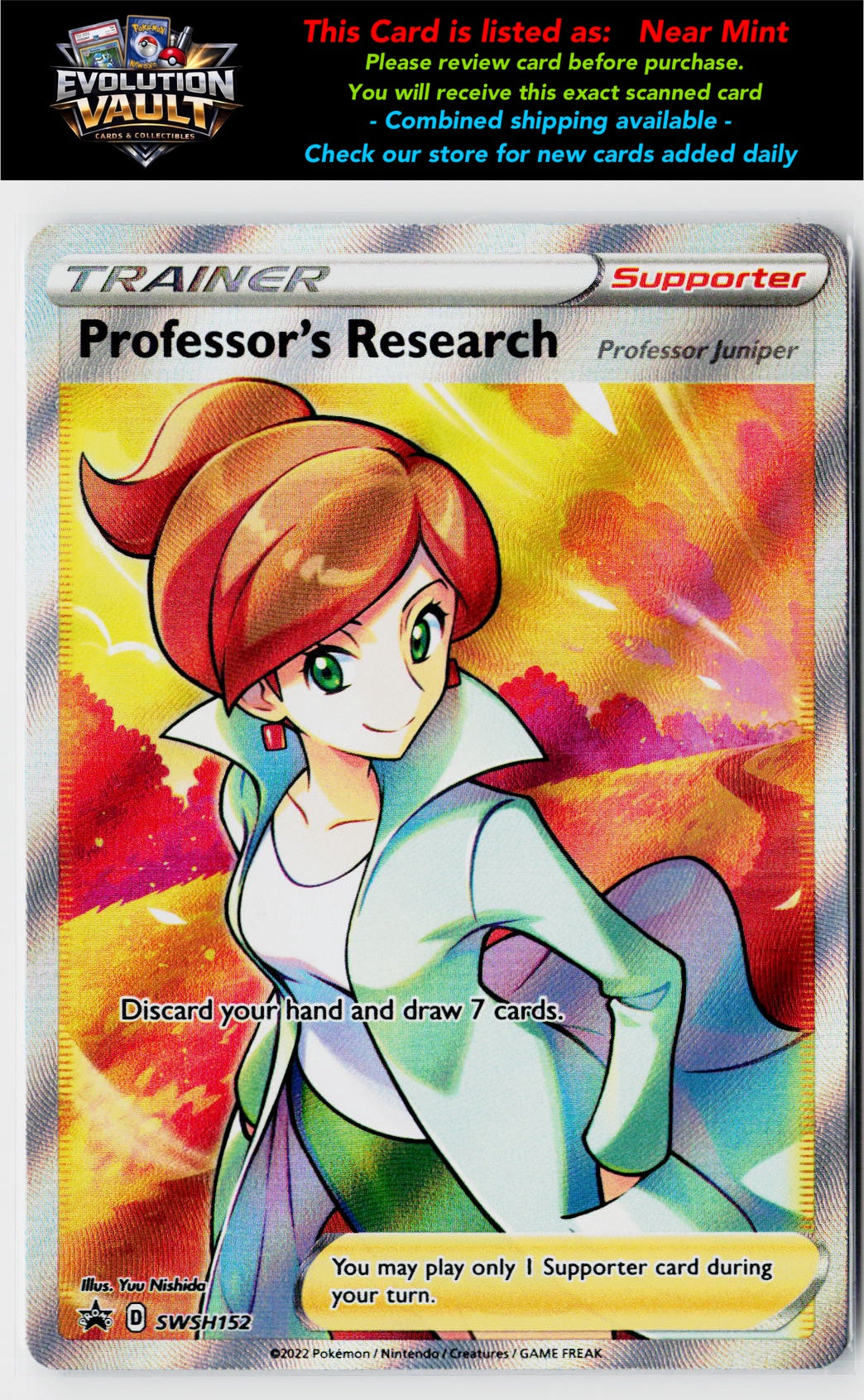 SWSH: Sword & Shield Promo Cards #SWSH152 Professor's Research