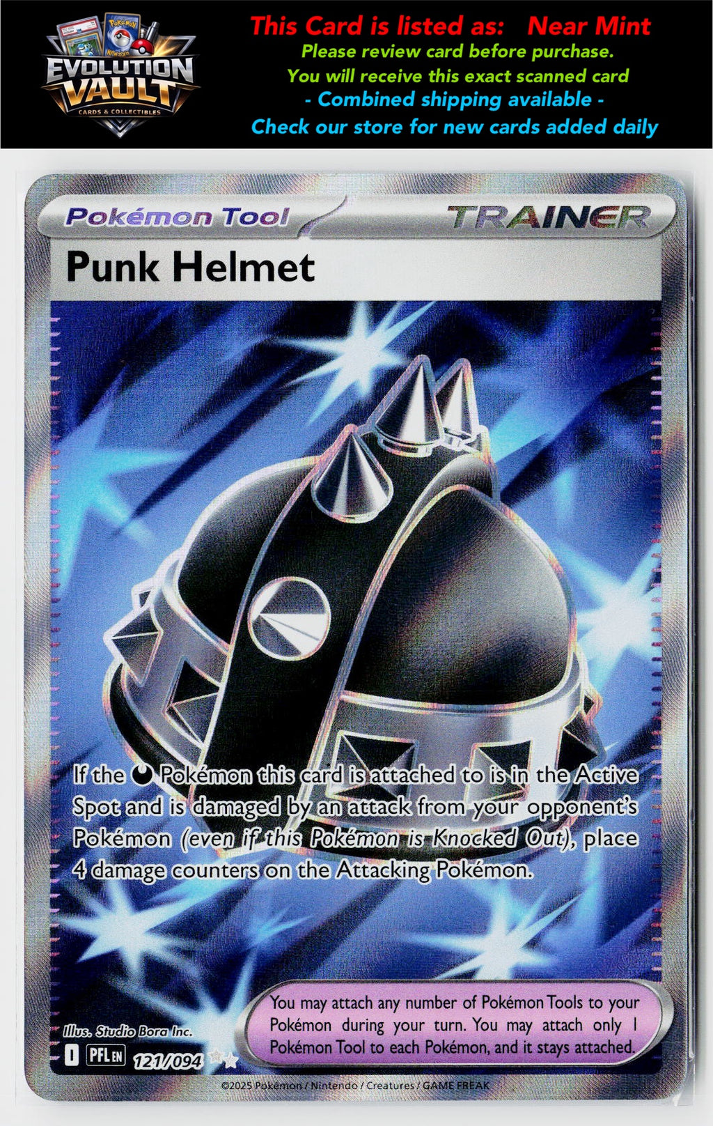 ME02: Phantasmal Flames #121/094 Punk Helmet