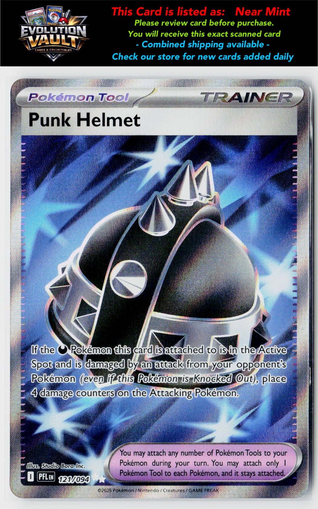 ME02: Phantasmal Flames #121/094 Punk Helmet