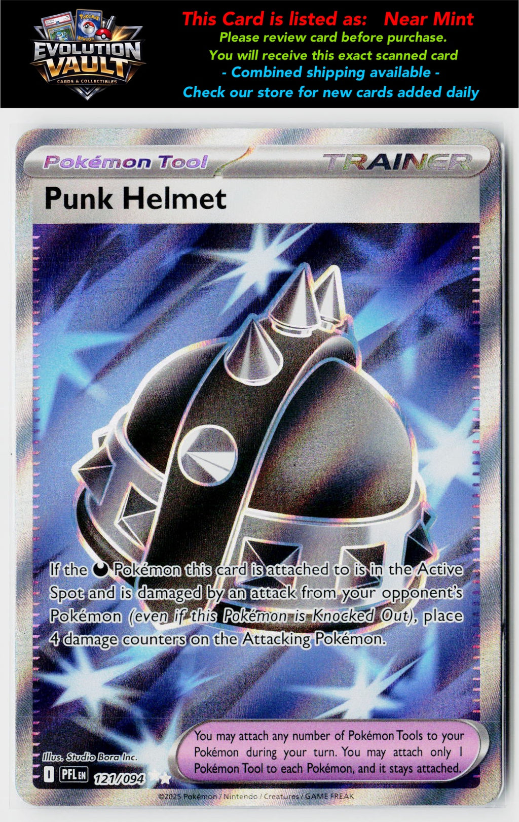 ME02: Phantasmal Flames #121/094 Punk Helmet