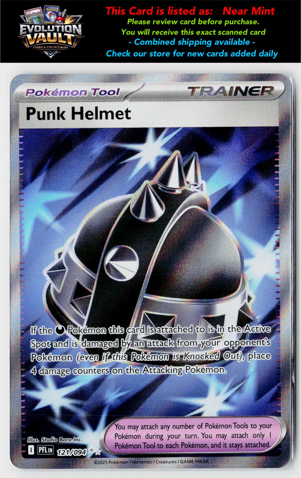 ME02: Phantasmal Flames #121/094 Punk Helmet