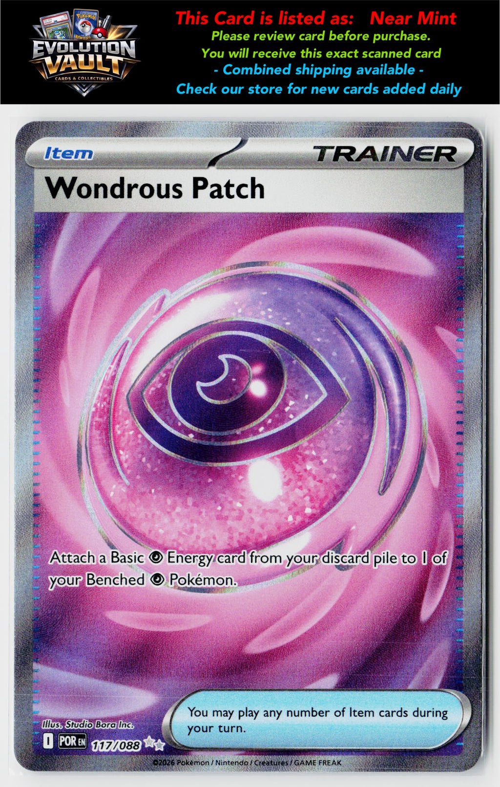 ME03: Perfect Order #117/088 Wondrous Patch