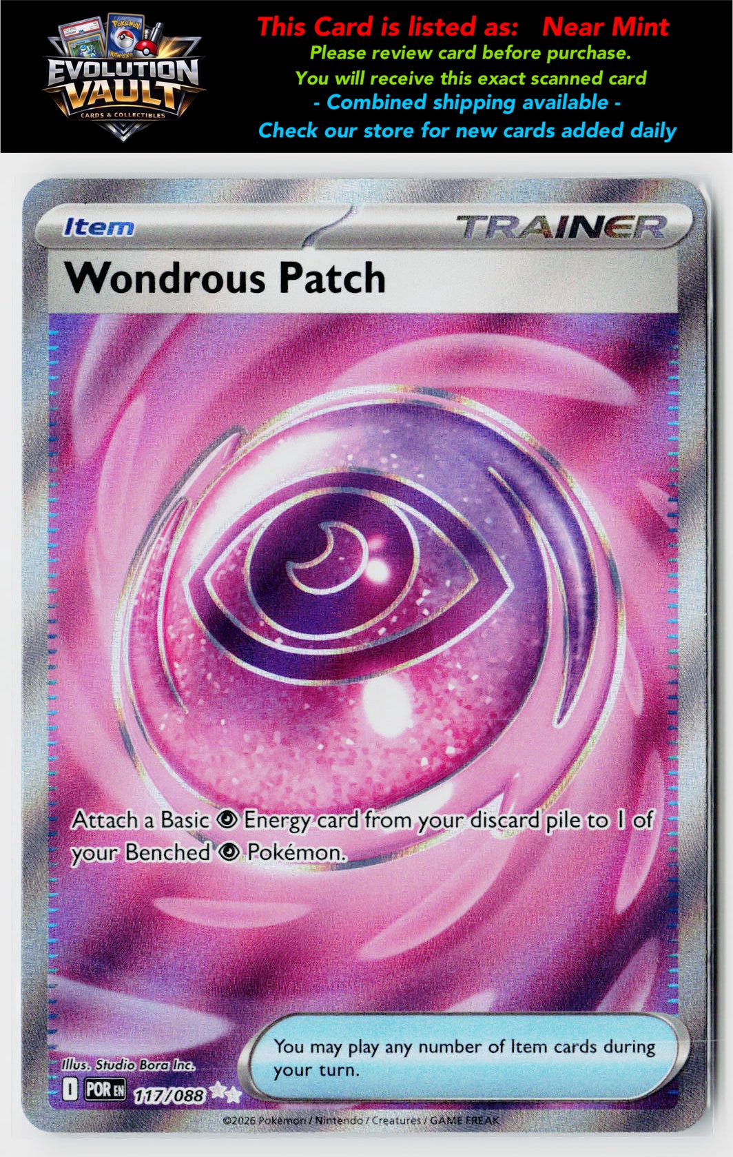 M3: Nihil Zero #104/080 Wondrous Patch