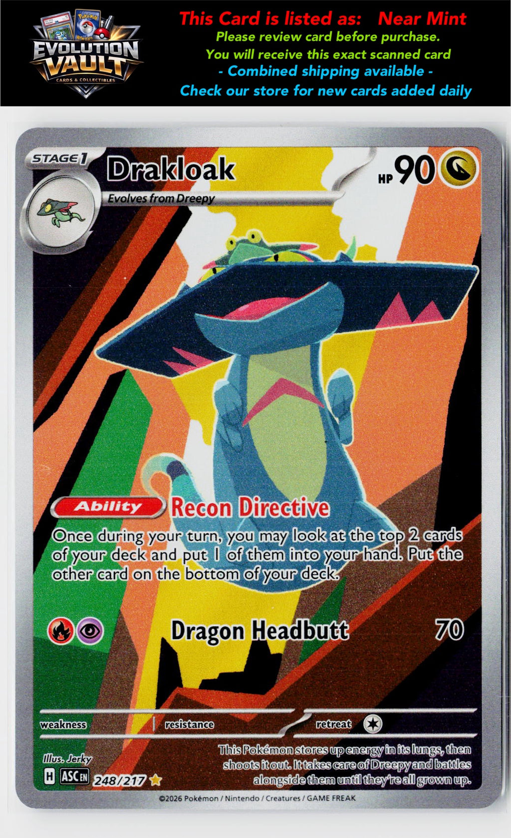 ME: Ascended Heroes #248/217 Drakloak