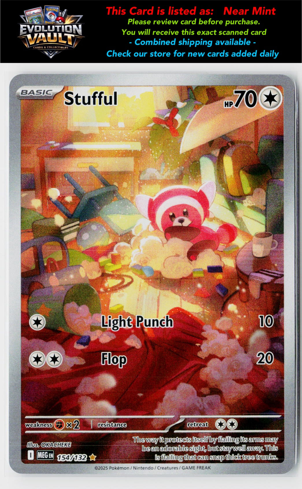 ME01: Mega Evolution #154/132 Stufful