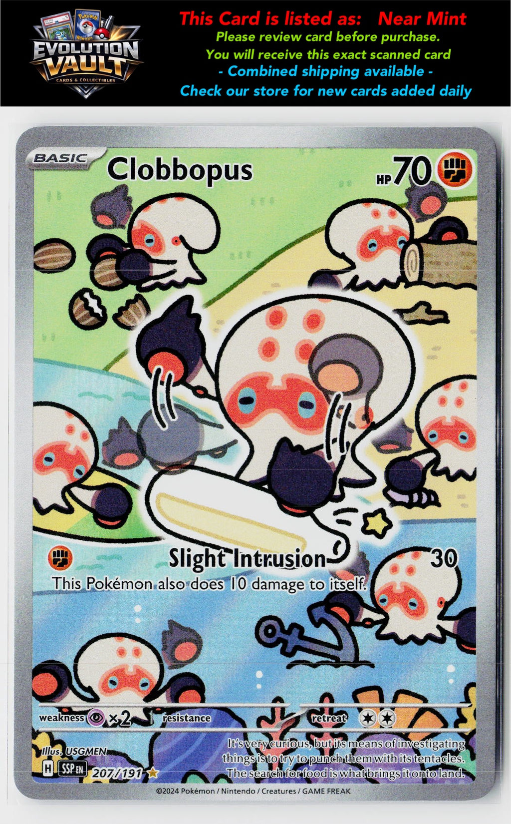 SV08: Surging Sparks #207/191 Clobbopus