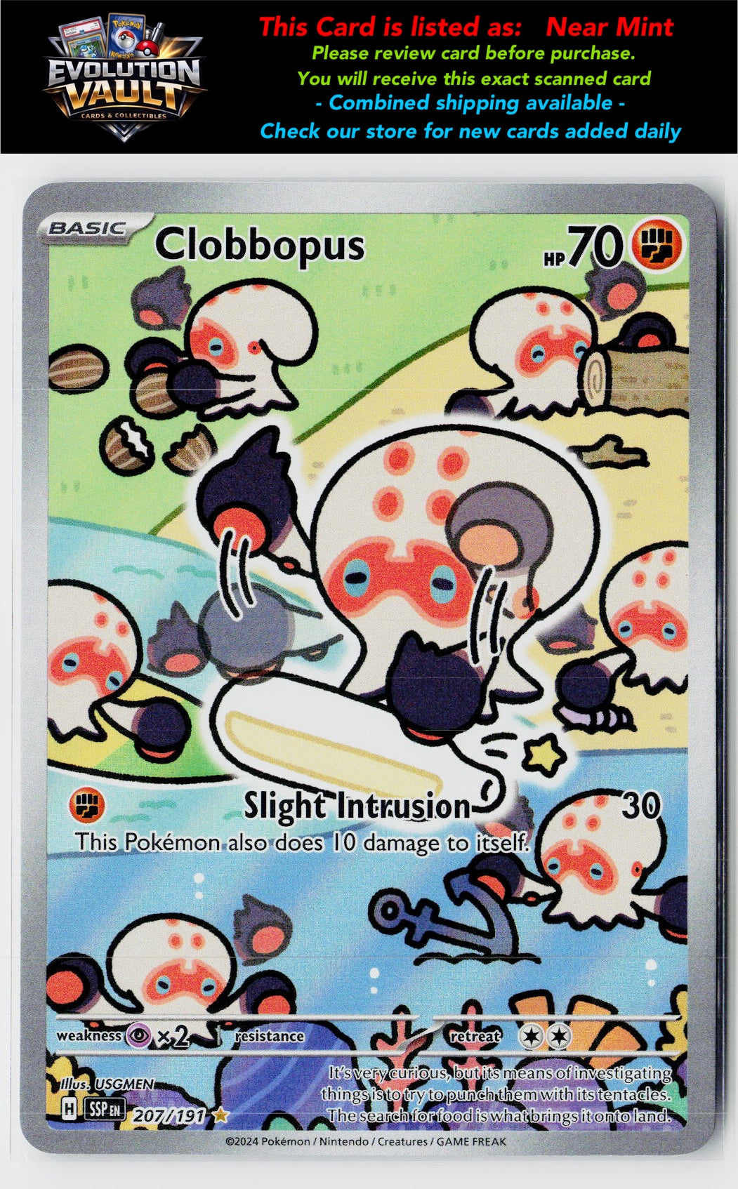 SV08: Surging Sparks #207/191 Clobbopus
