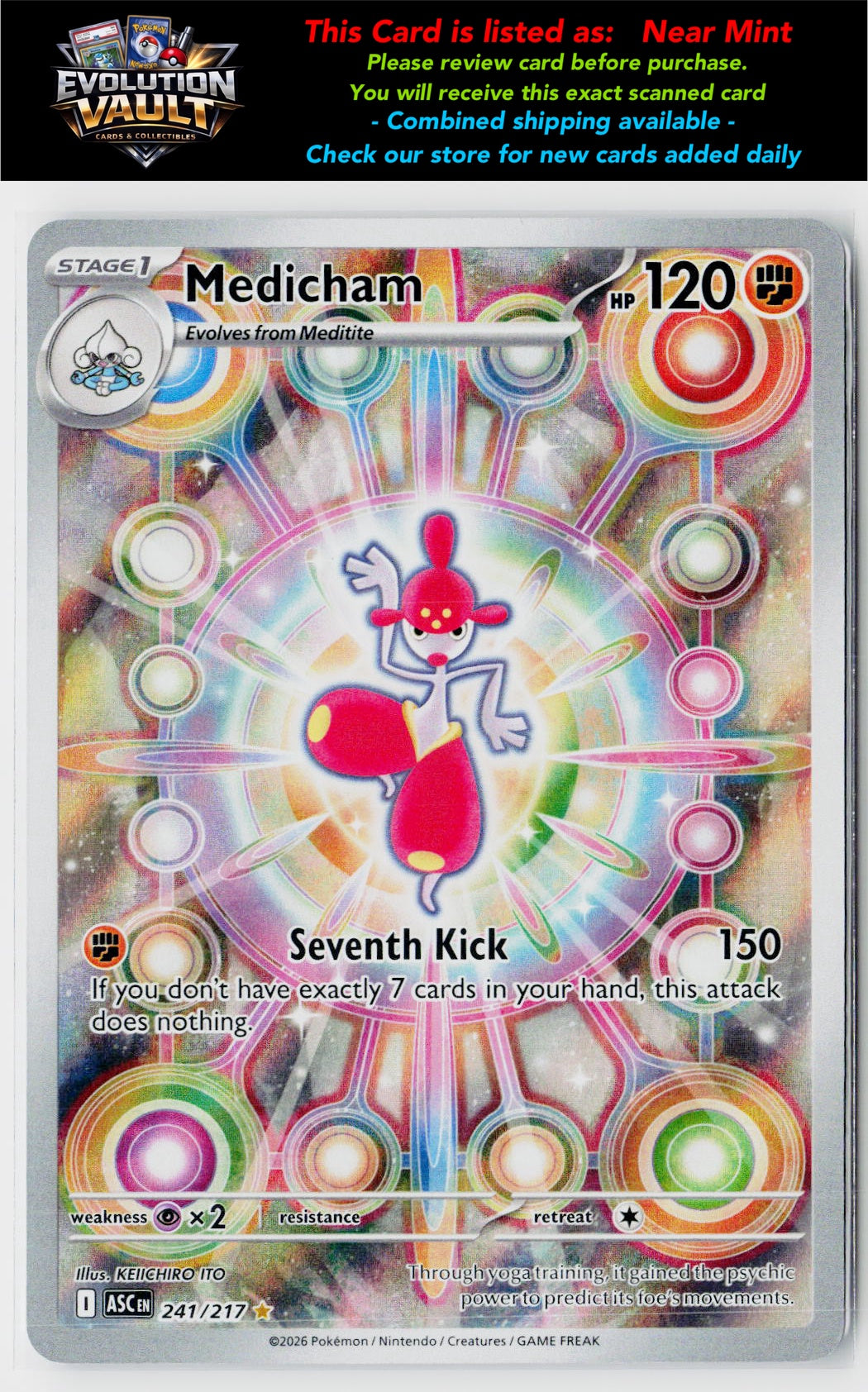ME: Ascended Heroes #241/217 Medicham