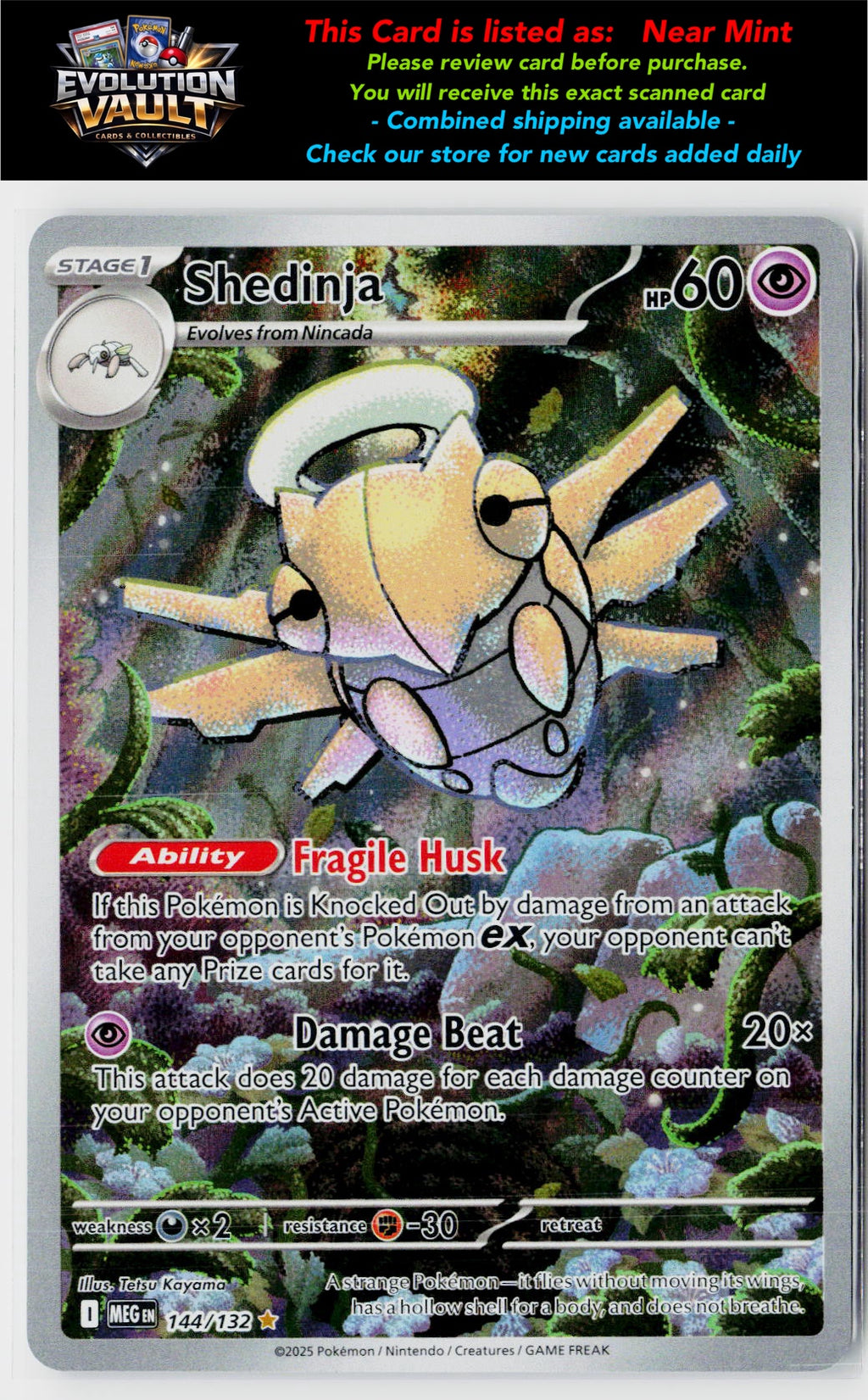 ME01: Mega Evolution #144/132 Shedinja