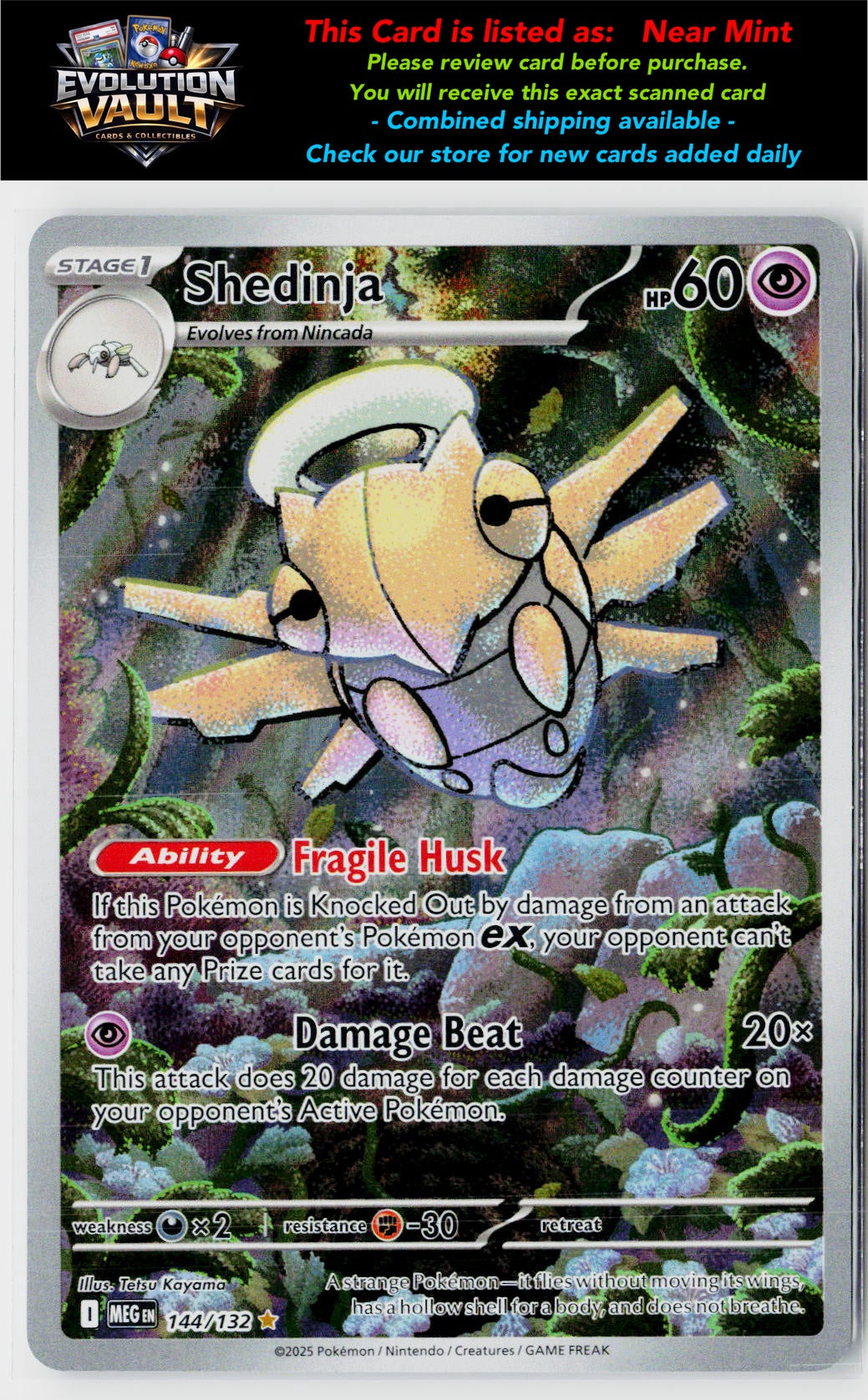 ME01: Mega Evolution #144/132 Shedinja