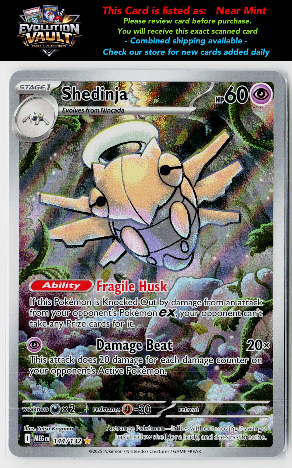 ME01: Mega Evolution #144/132 Shedinja