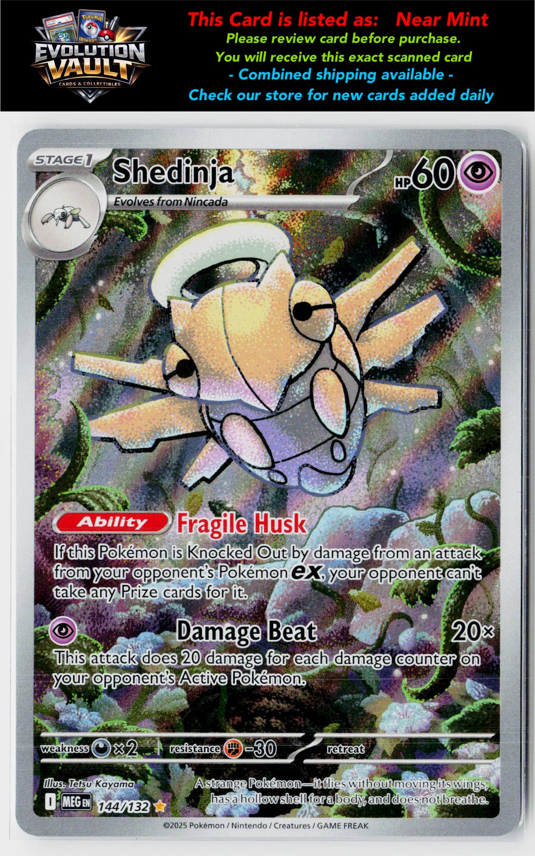 ME01: Mega Evolution #144/132 Shedinja