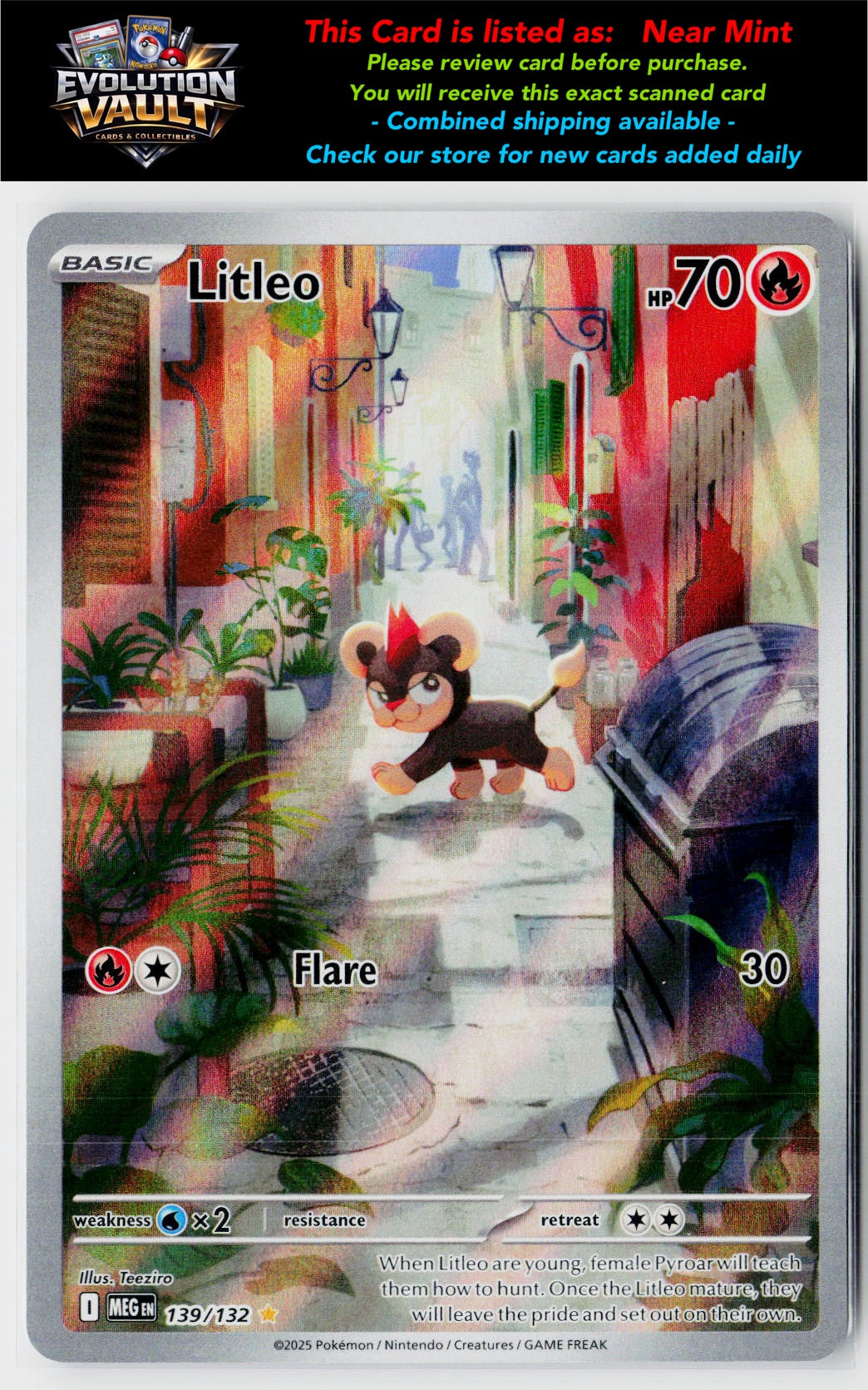 ME01: Mega Evolution #139/132 Litleo