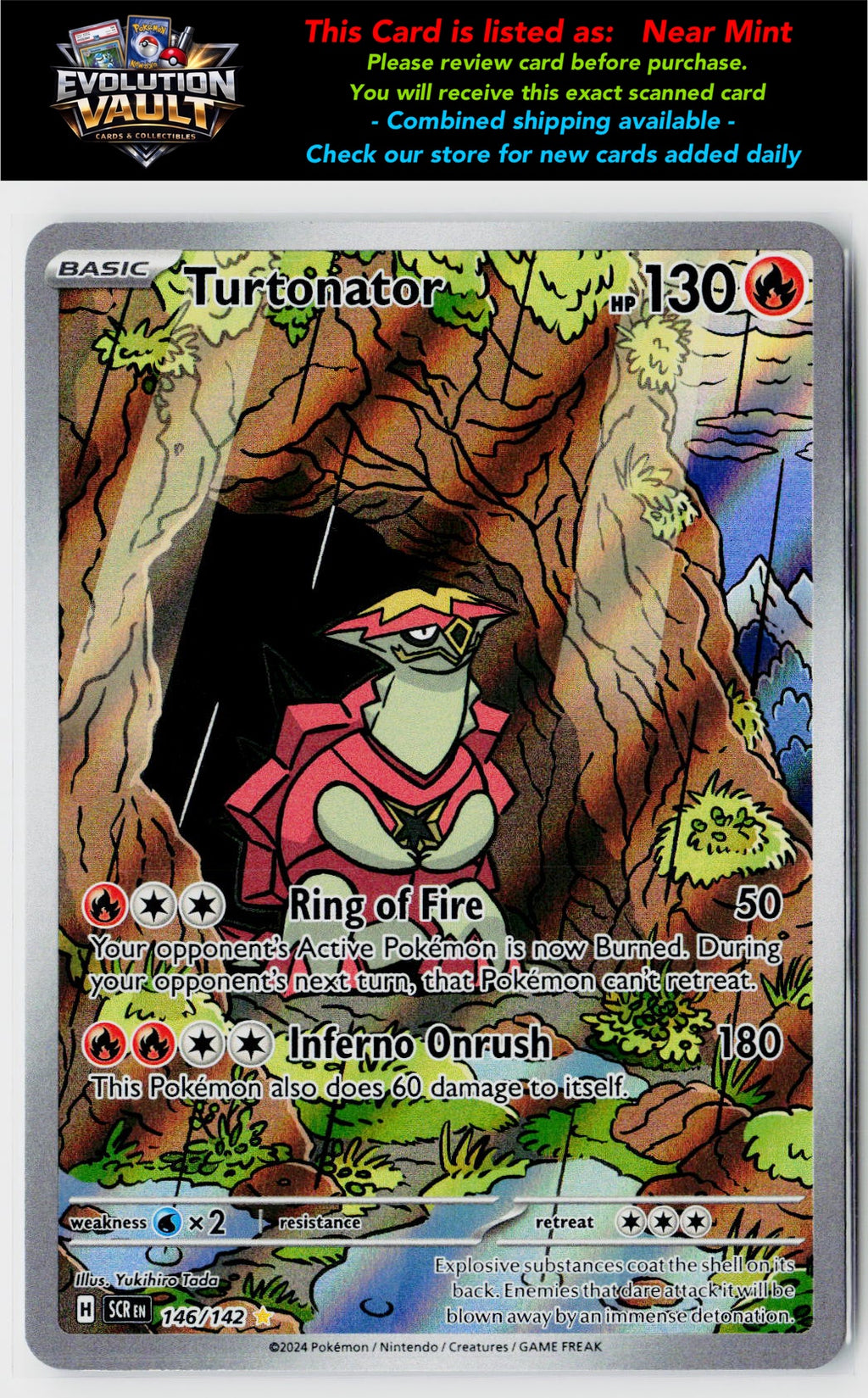 SV07: Stellar Crown #146/142 Turtonator