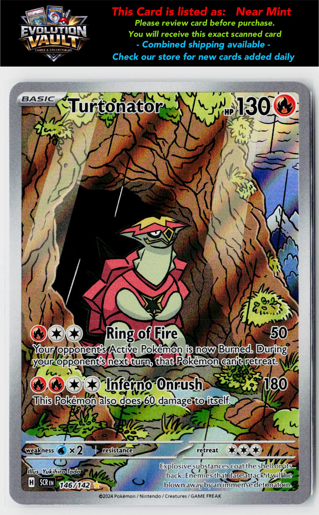 SV07: Stellar Crown #146/142 Turtonator