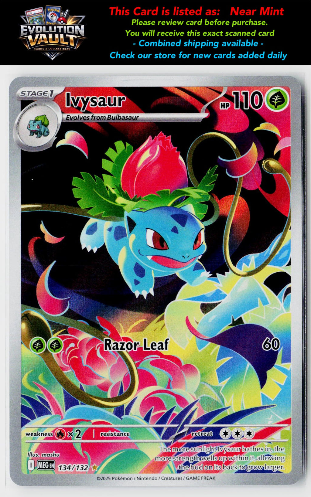 ME01: Mega Evolution #134/132 Ivysaur