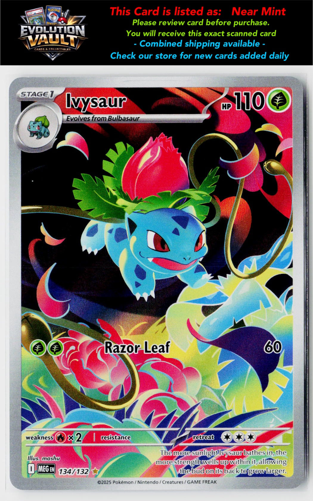 ME01: Mega Evolution #134/132 Ivysaur