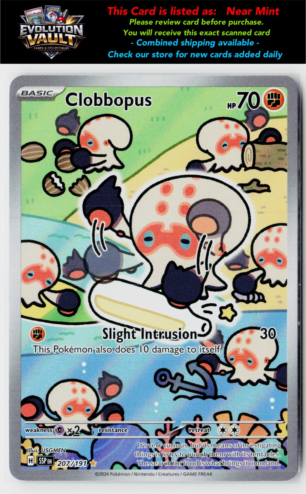 SV08: Surging Sparks #207/191 Clobbopus