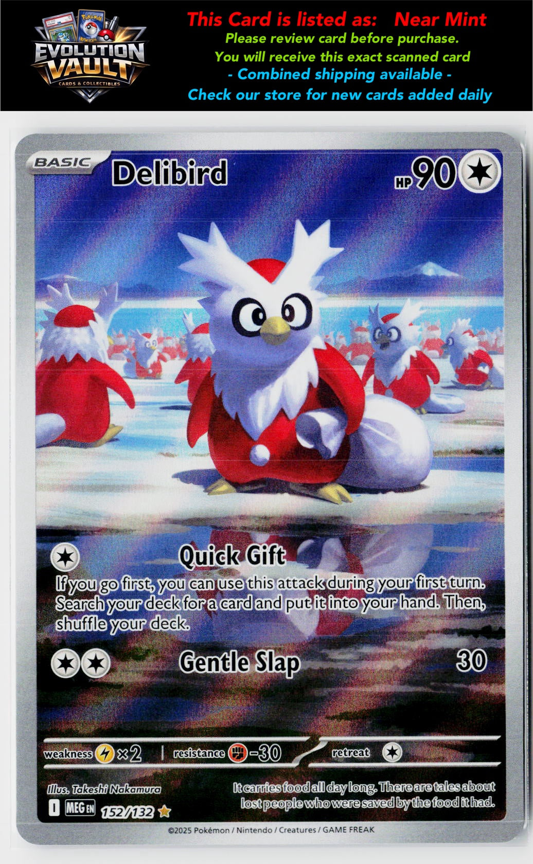 ME01: Mega Evolution #152/132 Delibird