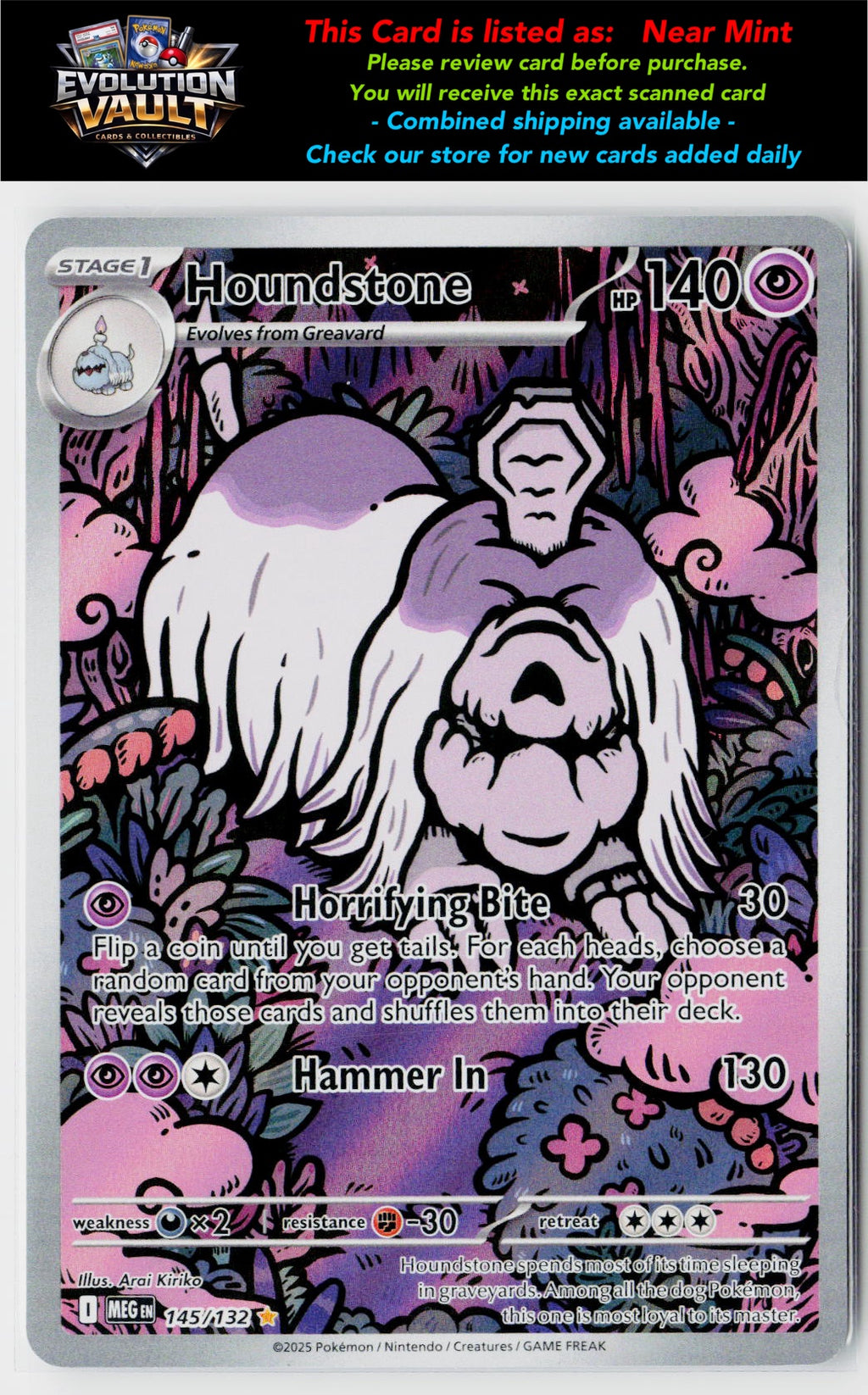 ME01: Mega Evolution #145/132 Houndstone