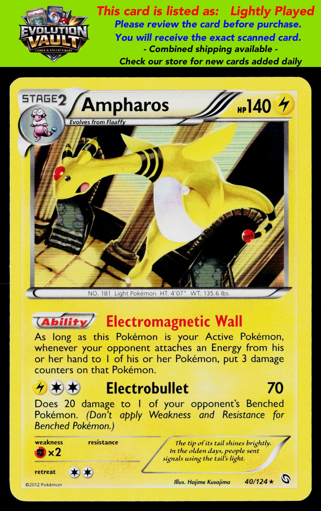 Blister Exclusives #040/124 Ampharos