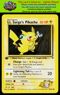 Gym Heroes #081/132 Lt. Surge's Pikachu