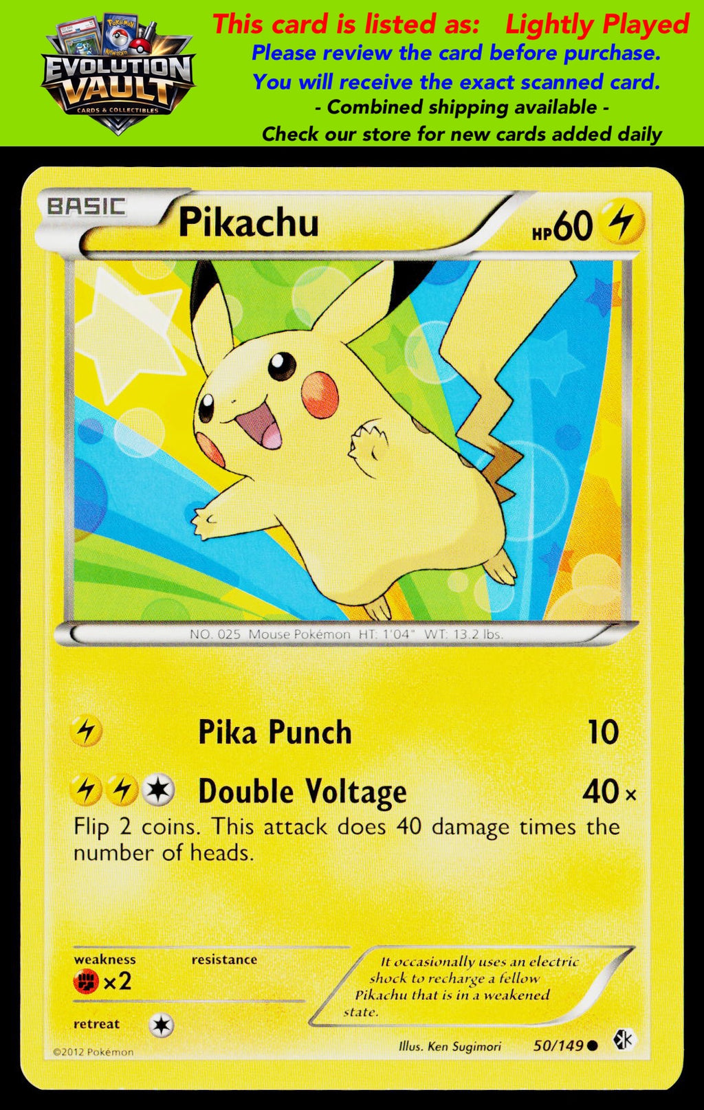 Boundaries Crossed #50/149 Pikachu