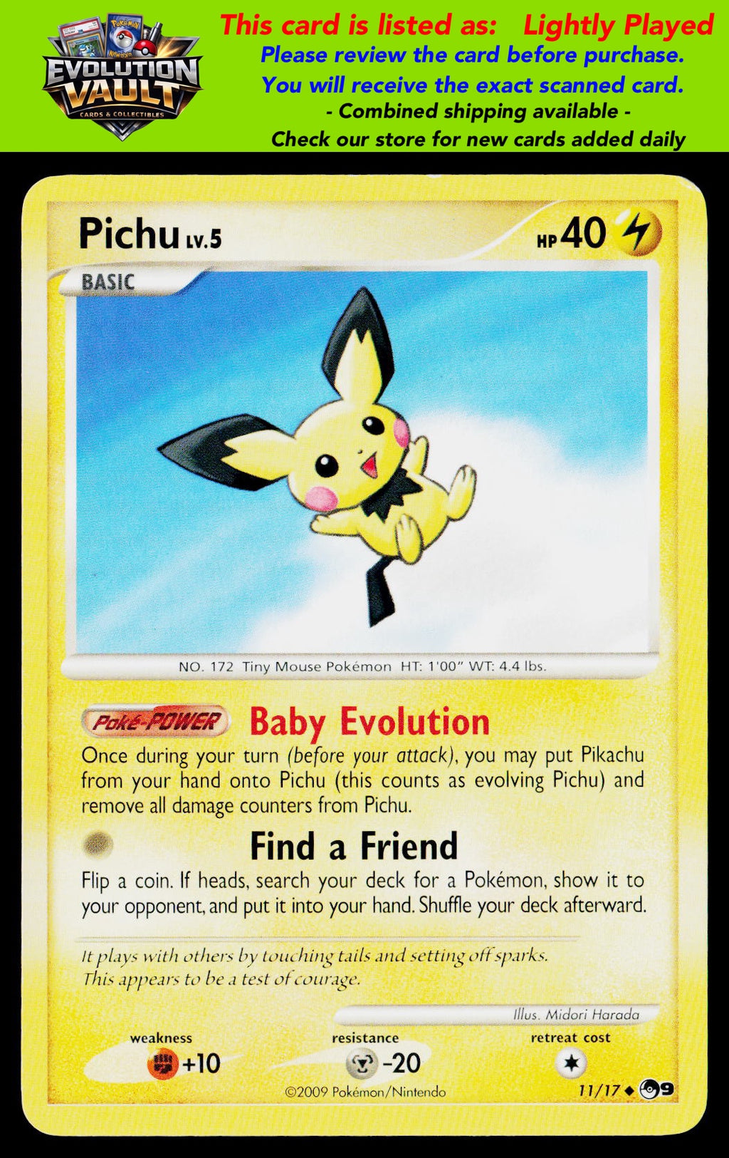 POP Series 9 #011/017 Pichu