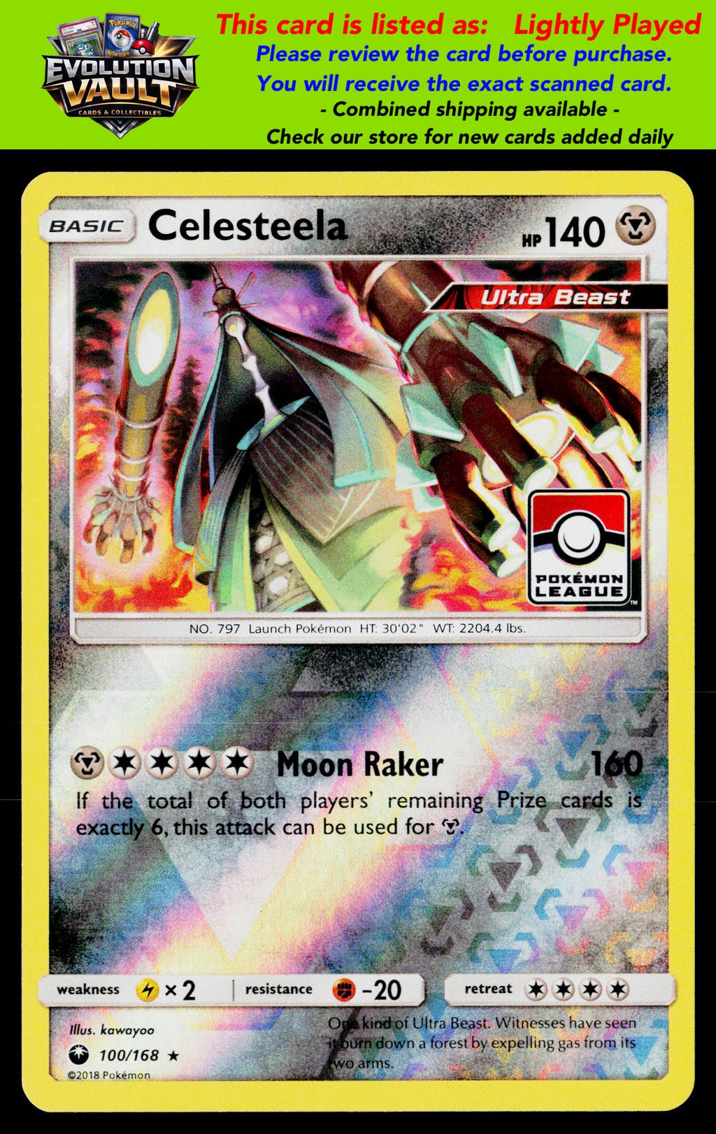 League & Championship Cards #100/168 Celesteela
