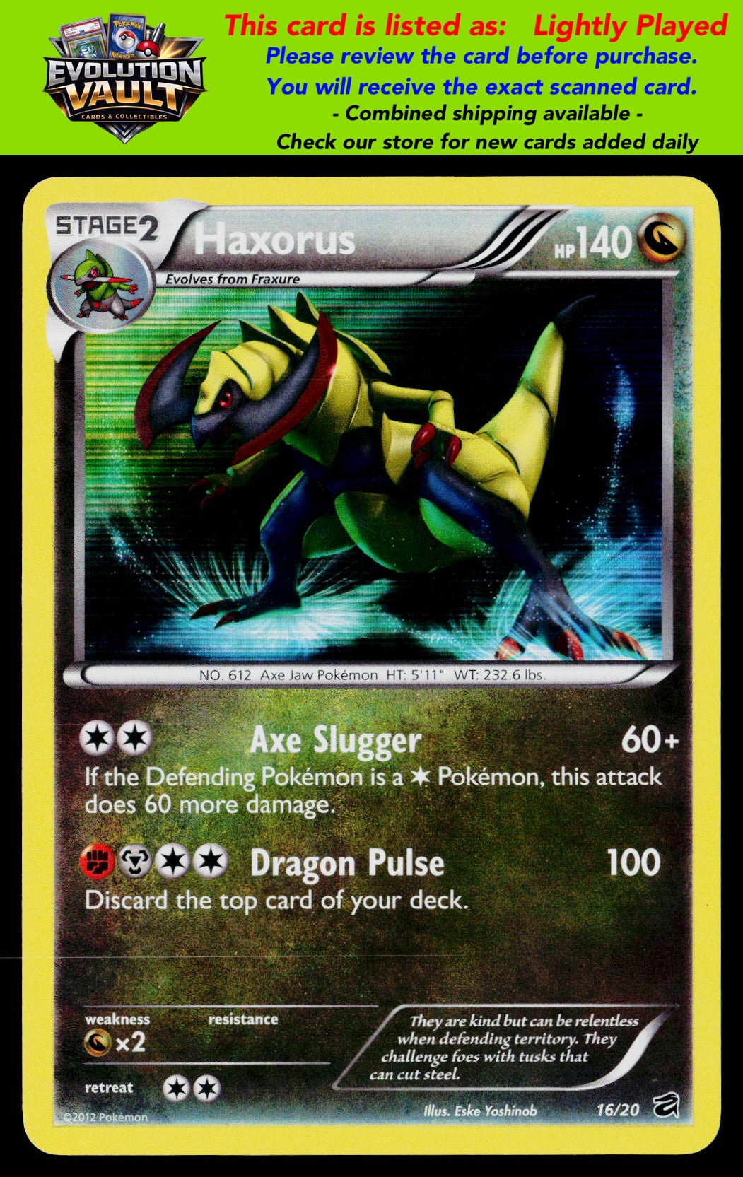 Dragon Vault #16/20 Haxorus