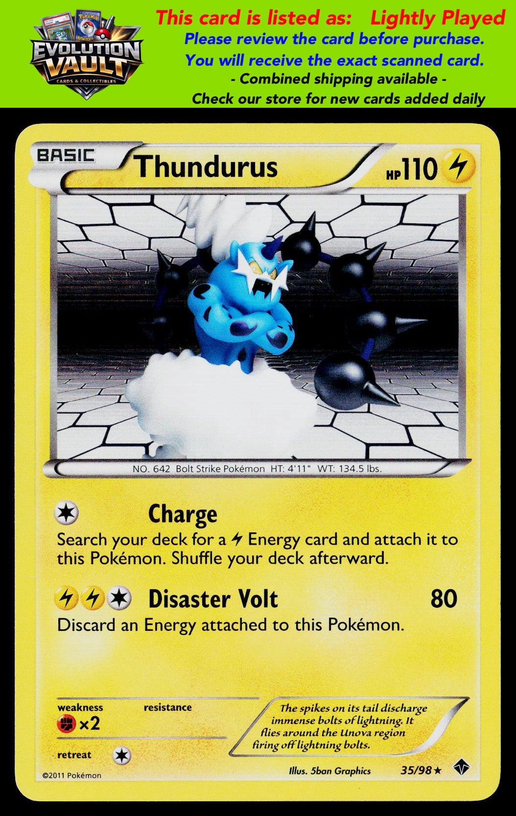 Emerging Powers #35/98 Thundurus