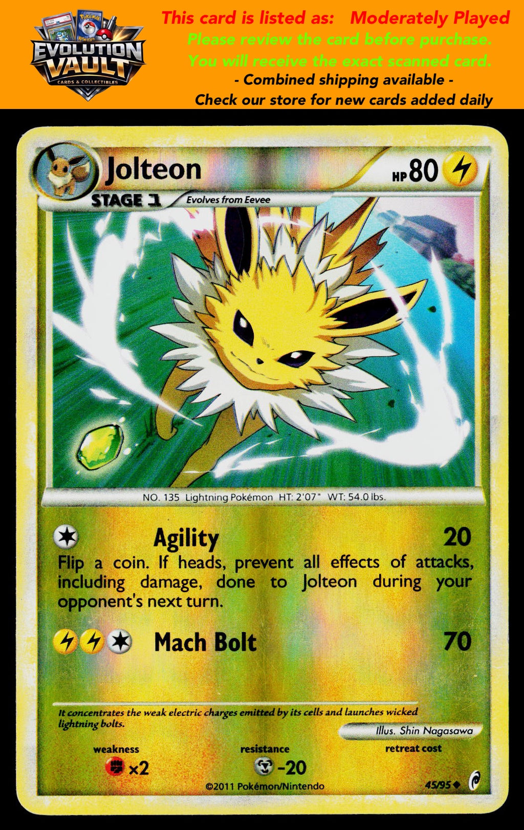 Call of Legends #45/95 Jolteon