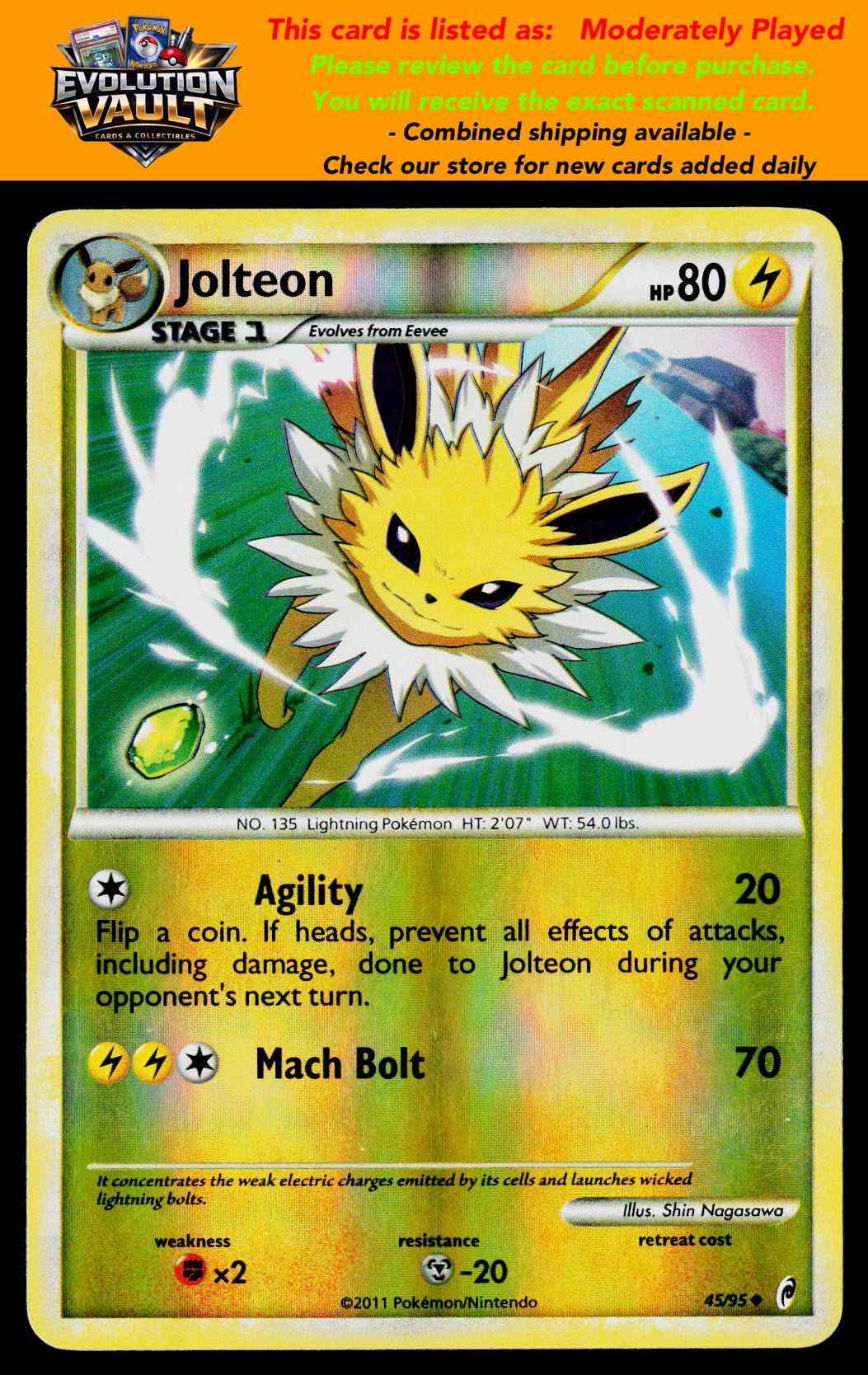 Call of Legends #45/95 Jolteon