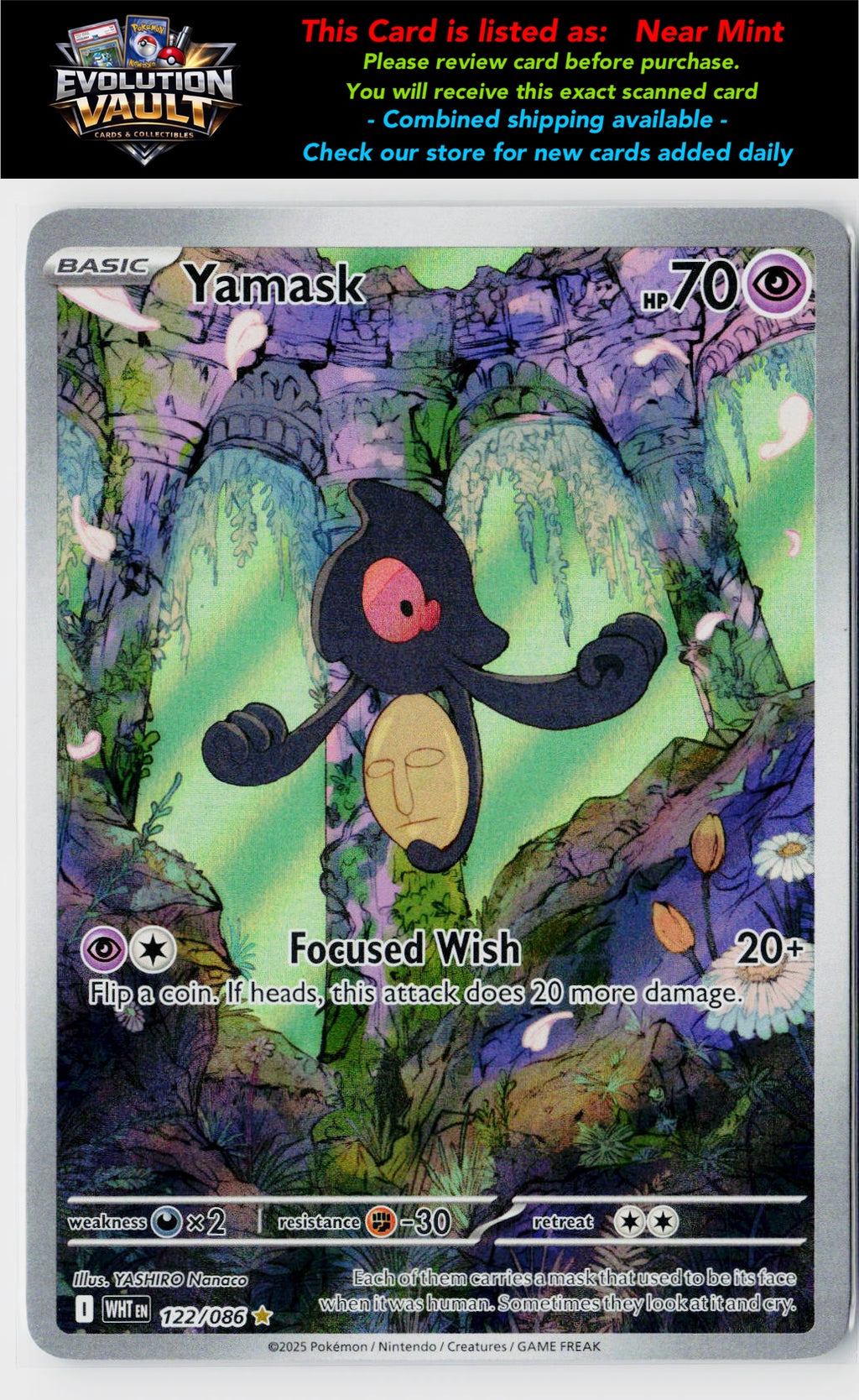 SV: White Flare #122/086 Yamask