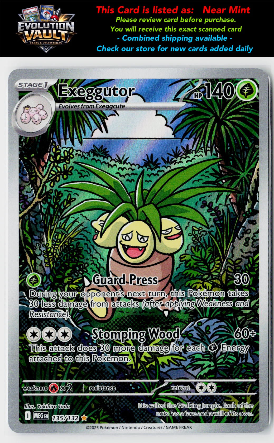 ME01: Mega Evolution #135/132 Exeggutor