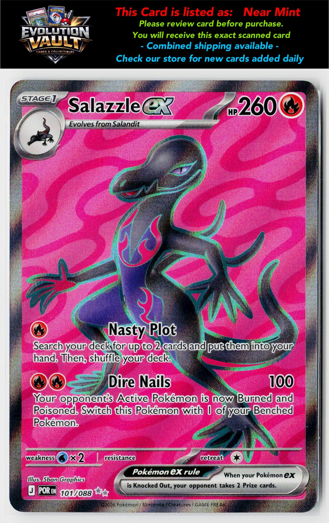 M3: Nihil Zero #094/080 Salazzle ex