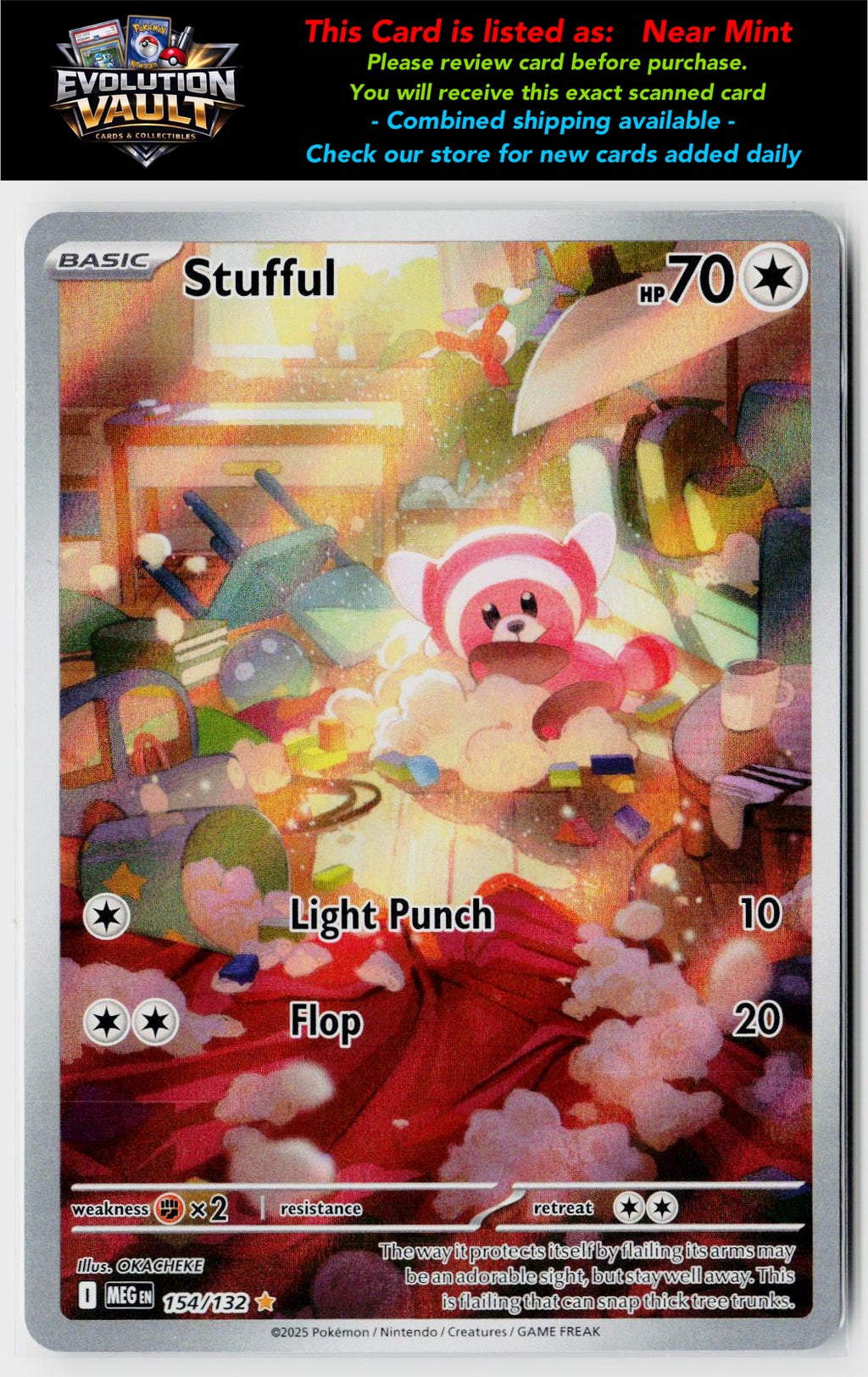 ME01: Mega Evolution #154/132 Stufful
