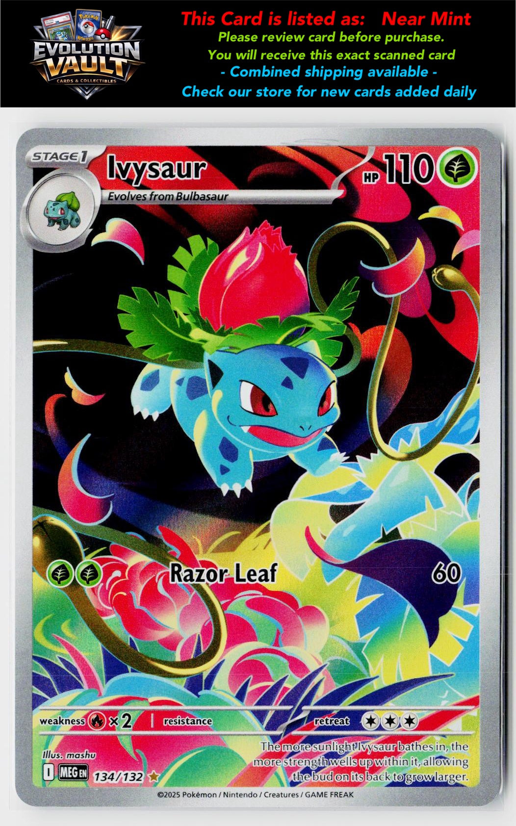 ME01: Mega Evolution #134/132 Ivysaur
