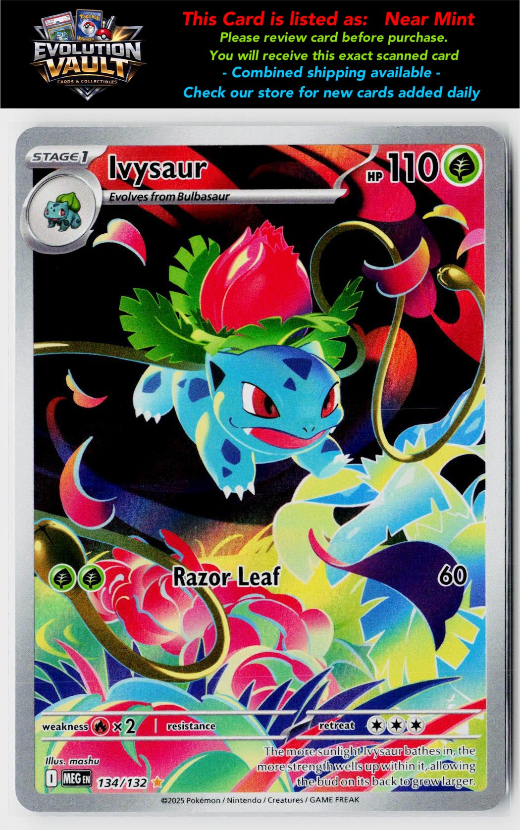 ME01: Mega Evolution #134/132 Ivysaur