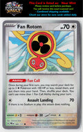 SV: Prismatic Evolutions #085/131 Fan Rotom (Master Ball Pattern)