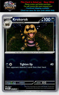 SV: Black Bolt #058/086 Krokorok (Poke Ball Pattern)