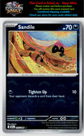 SV: Black Bolt #057/086 Sandile (Poke Ball Pattern)