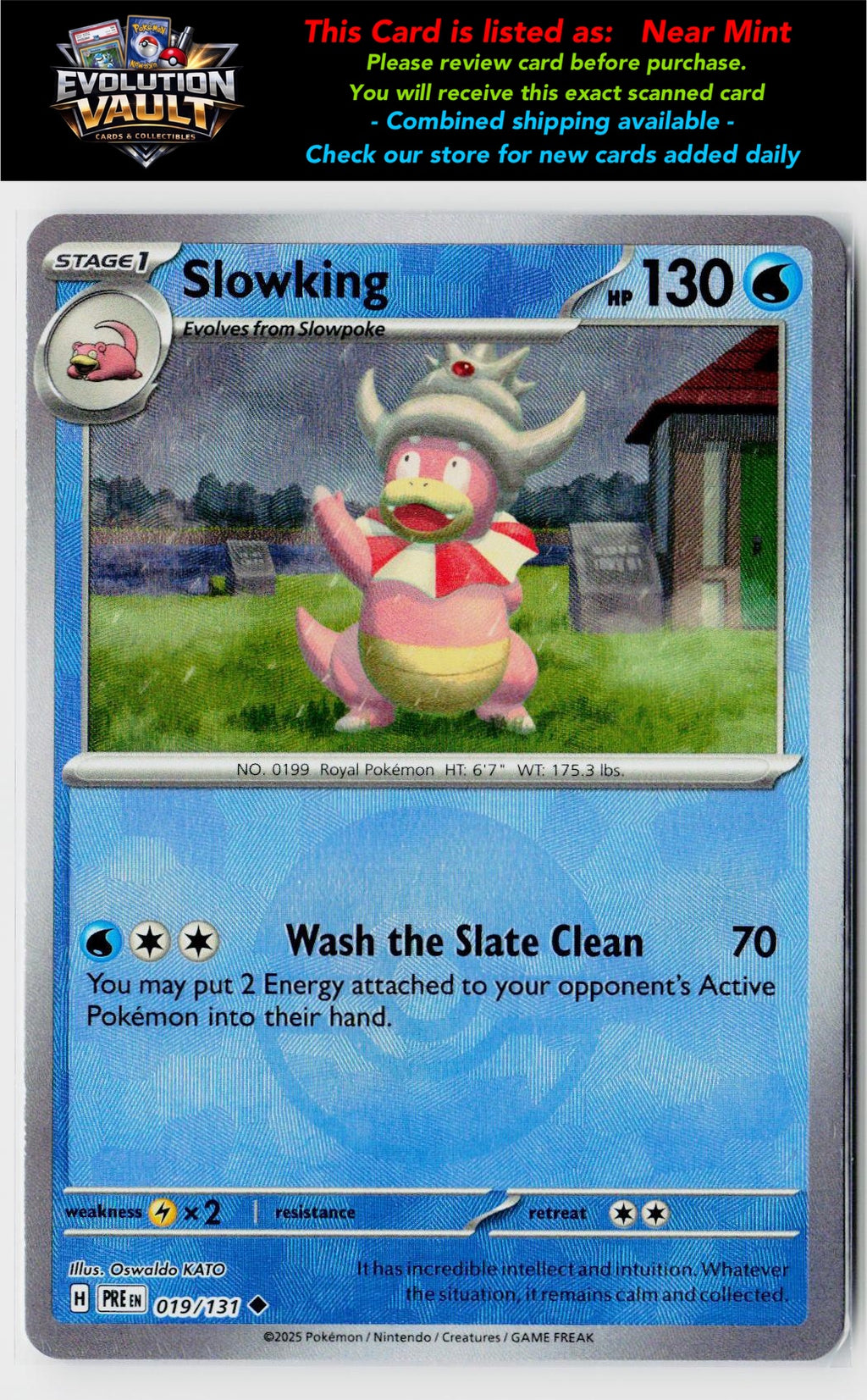 SV: Prismatic Evolutions #019/131 Slowking (Poke Ball Pattern)