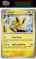 SV2a: Pokemon Card 151 #135/165 Jolteon (Poke Ball Pattern)