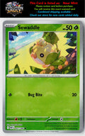 SV: White Flare #001/086 Sewaddle (Poke Ball Pattern)