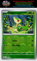 SV: Black Bolt #001/086 Snivy (Poke Ball Pattern)