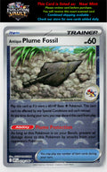 SV: White Flare #079/086 Antique Plume Fossil (Poke Ball Pattern)