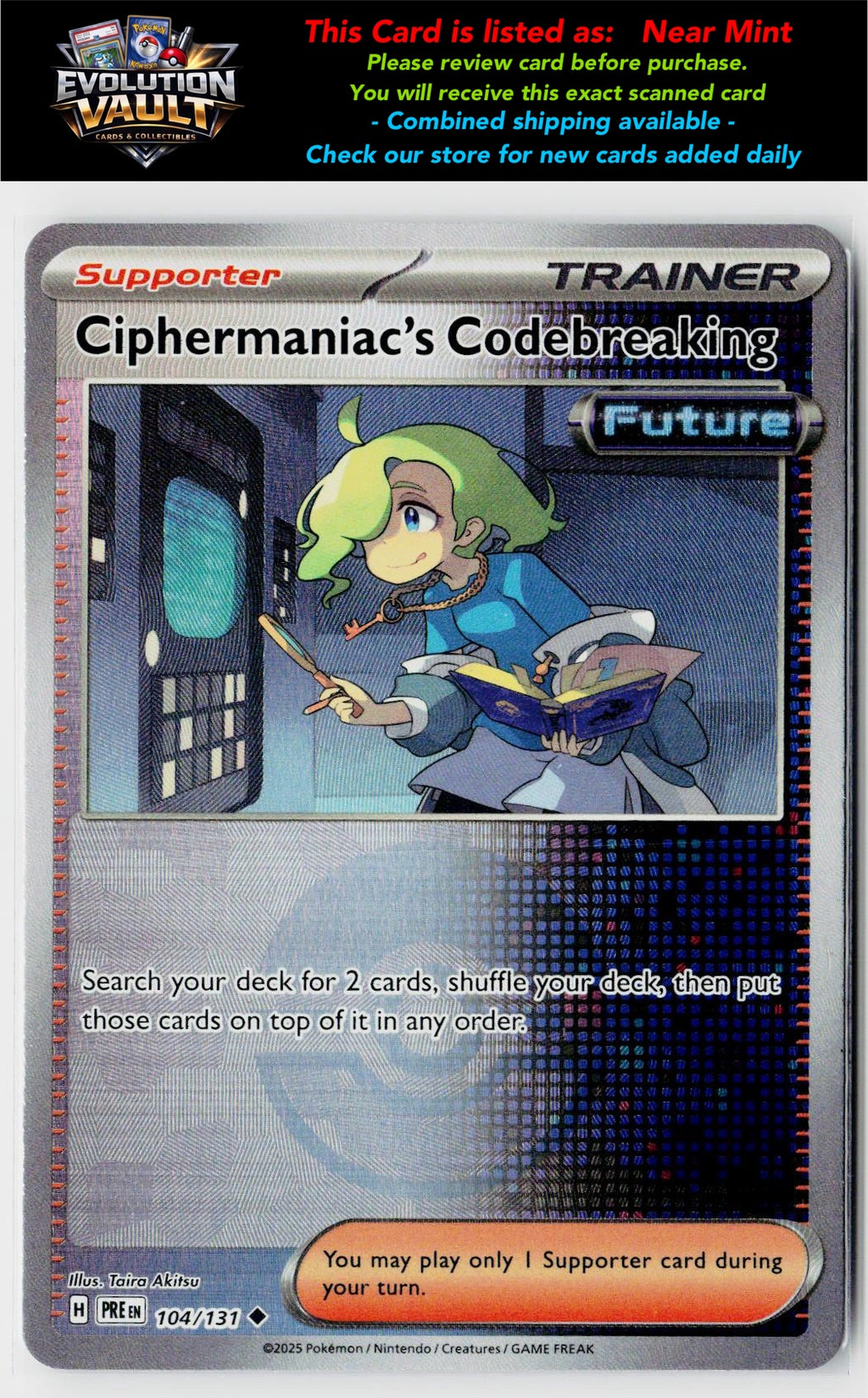 #104/131 Ciphermaniac's Codebreaking (Poke Ball Pattern)