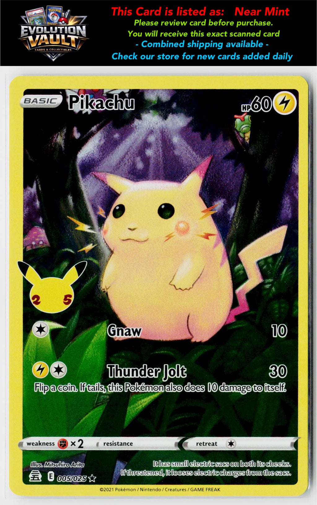 Celebrations #005/025 Pikachu