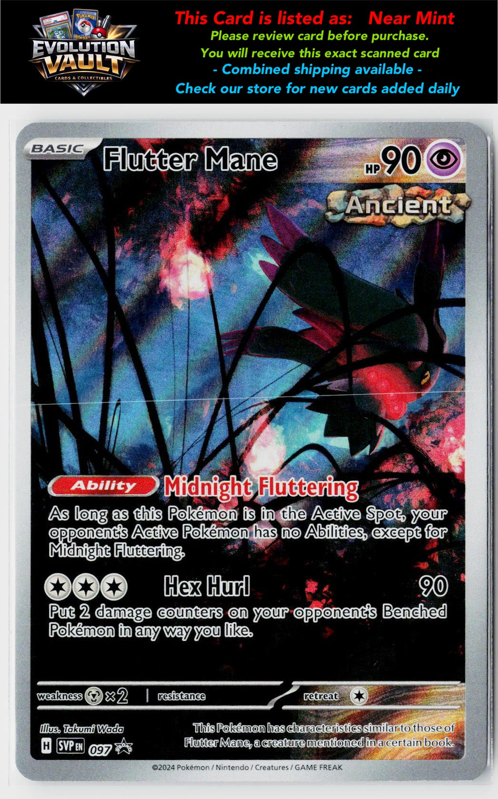 SV: Scarlet & Violet Promo Cards #097 Flutter Mane